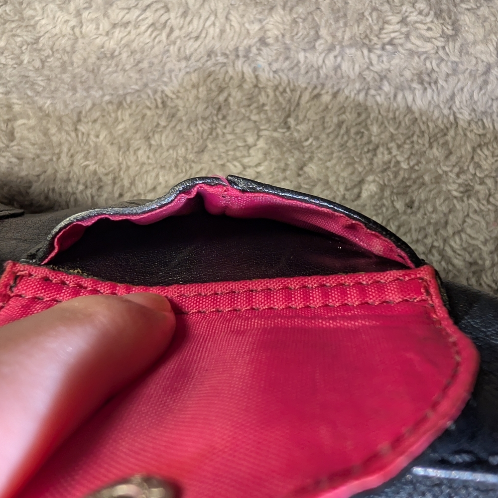 🦄M. London🦄 Adorable Y2K Vintage Genuine Leather Shoulder Bag - Picture 11 of 16